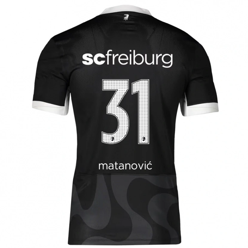 Danxen Dámské Igor Matanovic #31 Černá Bílá Daleko Hráčské Dresy 2025/26 Dres