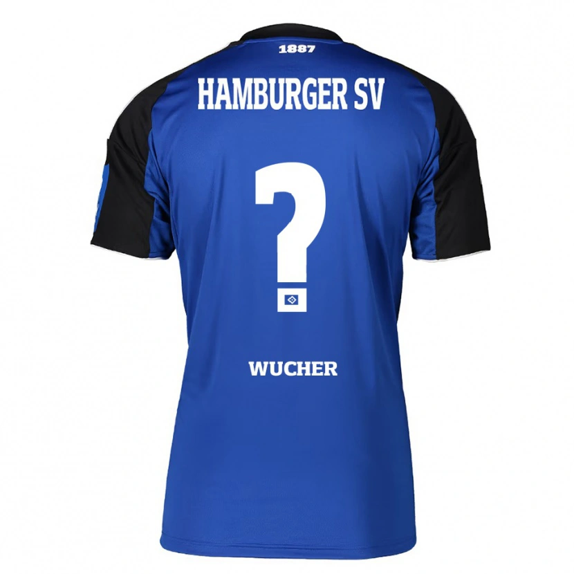 Danxen Dámské Annalena Wucher #0 Modrá Černá Daleko Hráčské Dresy 2025/26 Dres