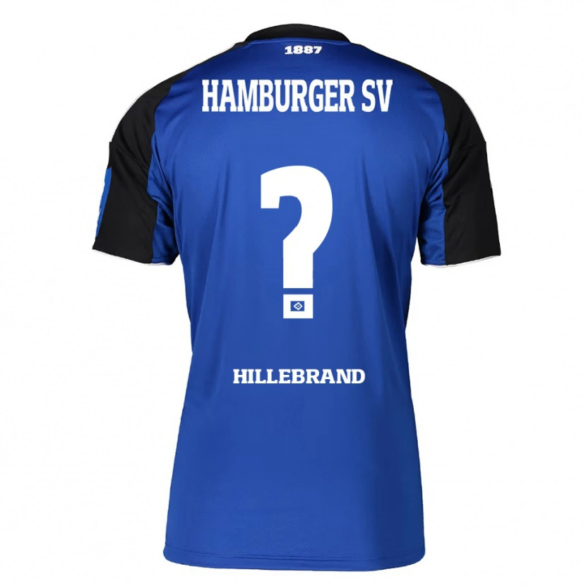 Danxen Dámské Sophie Hillebrand #0 Modrá Černá Daleko Hráčské Dresy 2025/26 Dres