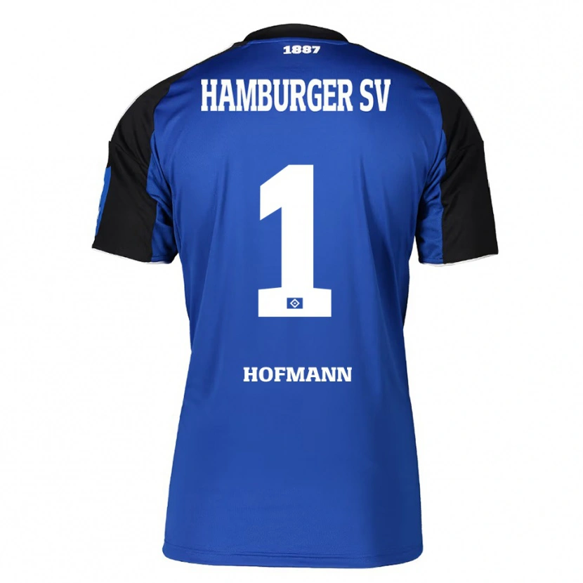 Danxen Dámské Tobias Hofmann #1 Modrá Černá Daleko Hráčské Dresy 2025/26 Dres