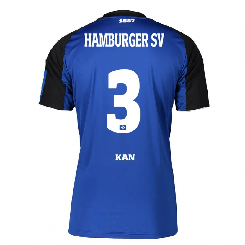 Danxen Dámské Ali Kan #3 Modrá Černá Daleko Hráčské Dresy 2025/26 Dres