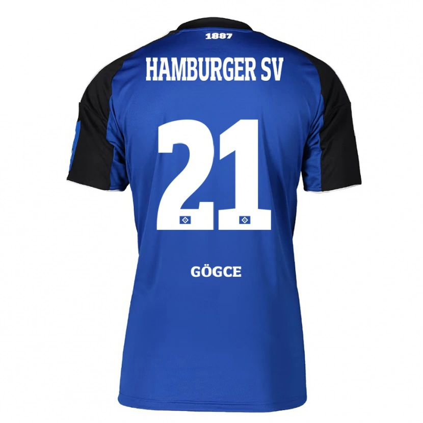 Danxen Dámské Keyhan Gögce #21 Modrá Černá Daleko Hráčské Dresy 2025/26 Dres