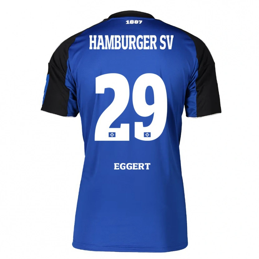 Danxen Dámské Leni Eggert #29 Modrá Černá Daleko Hráčské Dresy 2025/26 Dres