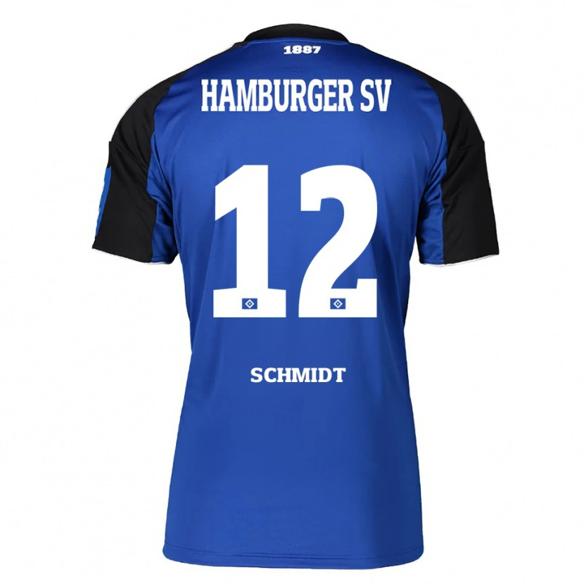 Danxen Dámské Bennet Schmidt #12 Modrá Černá Daleko Hráčské Dresy 2025/26 Dres
