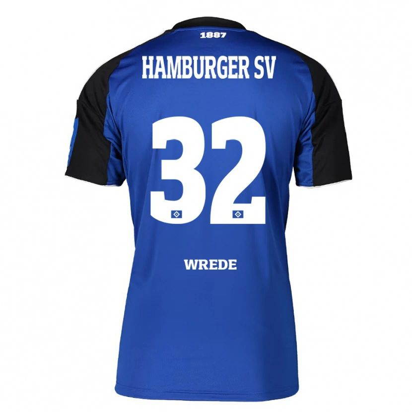 Danxen Dámské Lotta Wrede #32 Modrá Černá Daleko Hráčské Dresy 2025/26 Dres