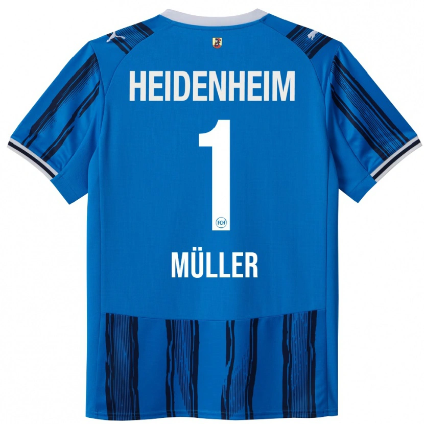 Danxen Dámské Kevin Müller #1 Modrá Námořnická Modř Daleko Hráčské Dresy 2025/26 Dres