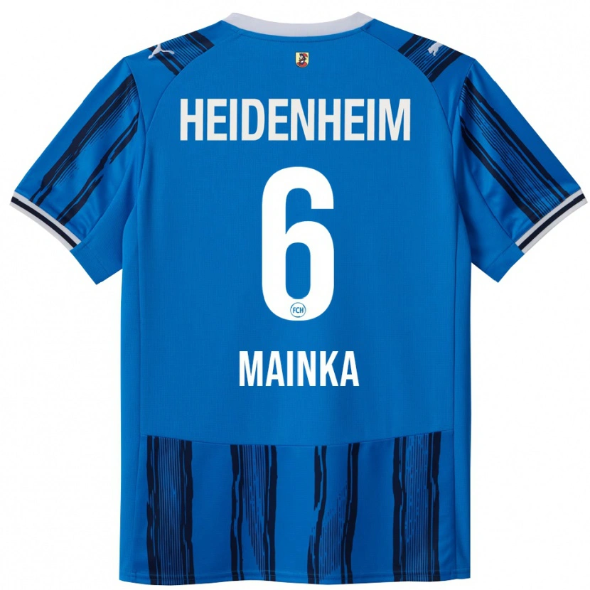 Danxen Dámské Patrick Mainka #6 Modrá Námořnická Modř Daleko Hráčské Dresy 2025/26 Dres