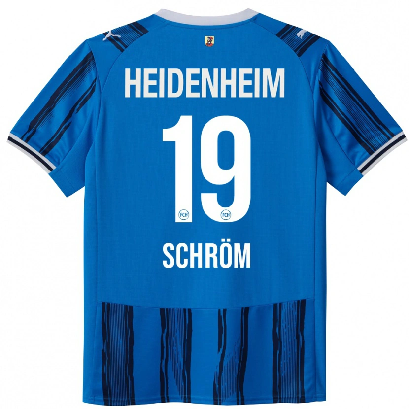 Danxen Dámské Aline Schröm #19 Modrá Námořnická Modř Daleko Hráčské Dresy 2025/26 Dres