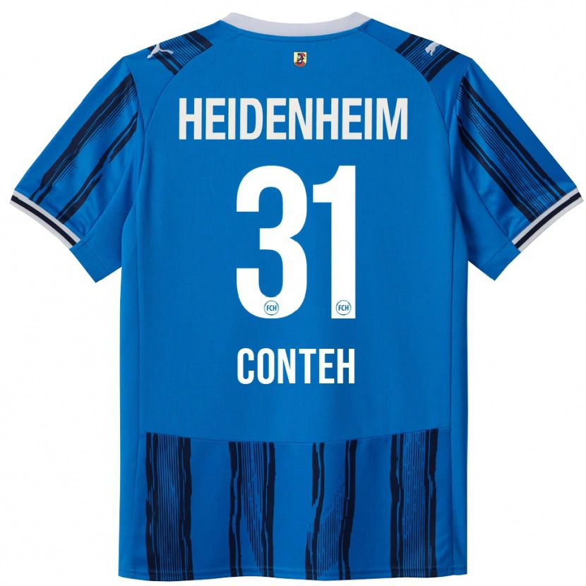Danxen Dámské Sirlord Conteh #31 Modrá Námořnická Modř Daleko Hráčské Dresy 2025/26 Dres