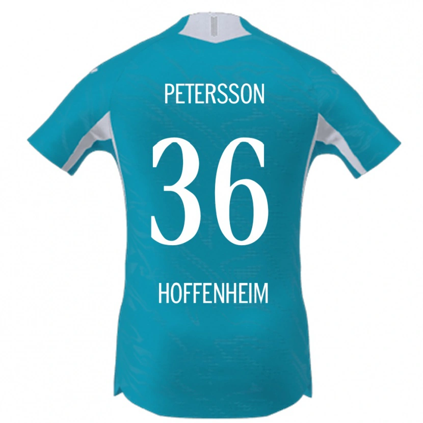 Danxen Dámské Lúkas Petersson #36 Nebesky Modrá Daleko Hráčské Dresy 2025/26 Dres