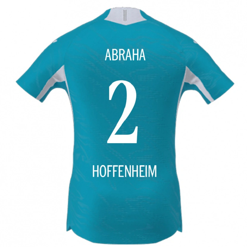 Danxen Dámské Natnael Abraha #2 Nebesky Modrá Daleko Hráčské Dresy 2025/26 Dres
