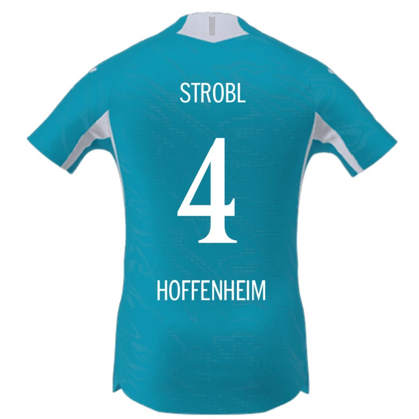 Danxen Dámské Lars Strobl #4 Nebesky Modrá Daleko Hráčské Dresy 2025/26 Dres