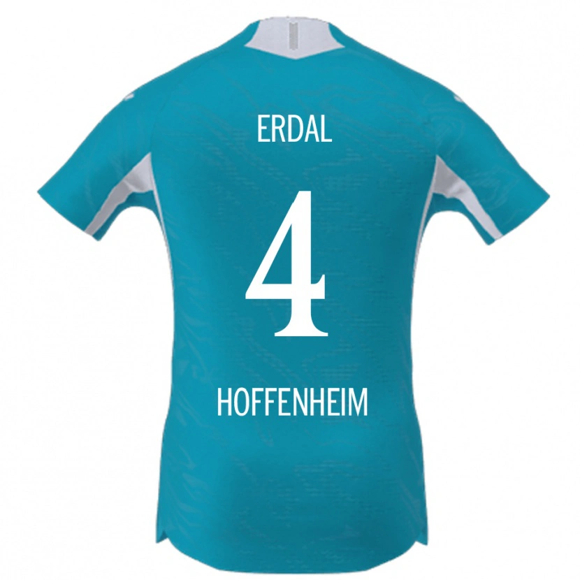 Danxen Dámské İzzet Erdal #4 Nebesky Modrá Daleko Hráčské Dresy 2025/26 Dres