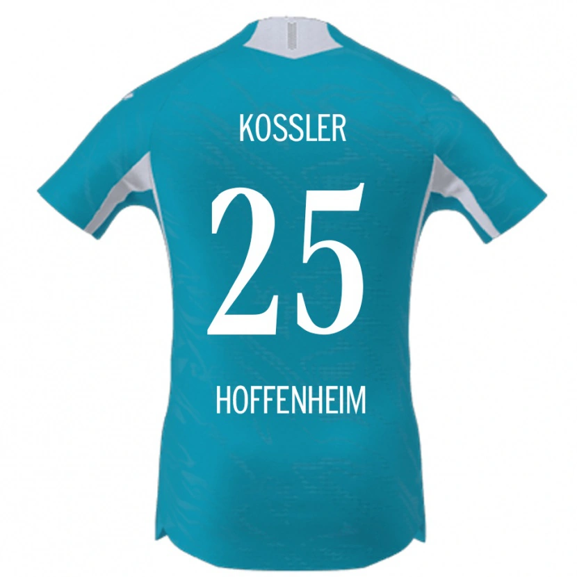 Danxen Dámské Melissa Kössler #25 Nebesky Modrá Daleko Hráčské Dresy 2025/26 Dres