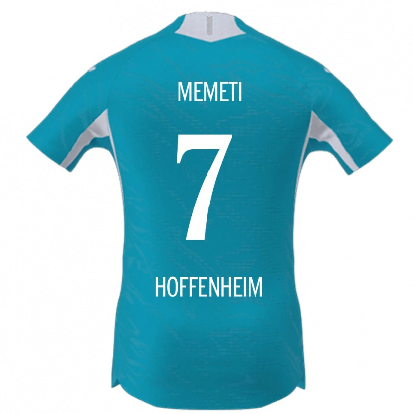 Danxen Dámské Erëleta Memeti #7 Nebesky Modrá Daleko Hráčské Dresy 2025/26 Dres
