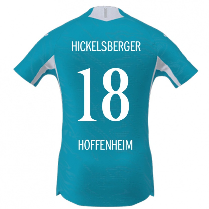 Danxen Dámské Julia Hickelsberger #18 Nebesky Modrá Daleko Hráčské Dresy 2025/26 Dres