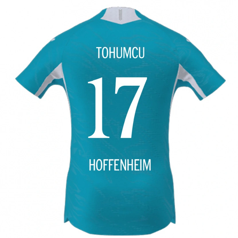 Danxen Dámské Umut Tohumcu #17 Nebesky Modrá Daleko Hráčské Dresy 2025/26 Dres