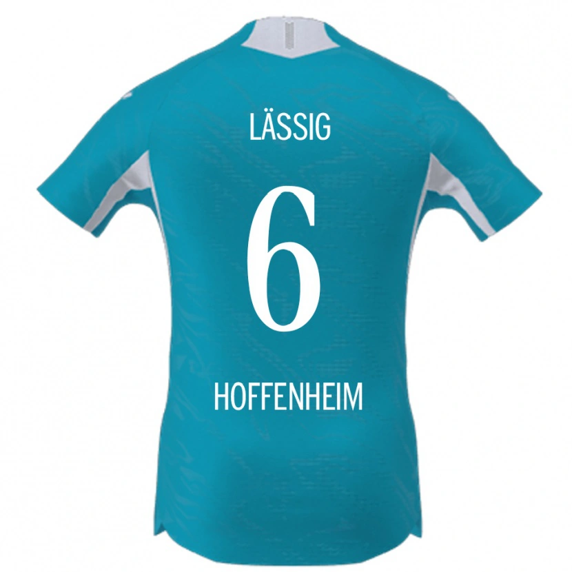 Danxen Dámské Valentin Lässig #6 Nebesky Modrá Daleko Hráčské Dresy 2025/26 Dres