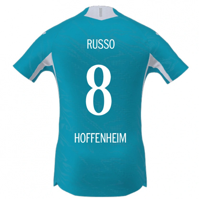 Danxen Dámské Ruven Russo #8 Nebesky Modrá Daleko Hráčské Dresy 2025/26 Dres