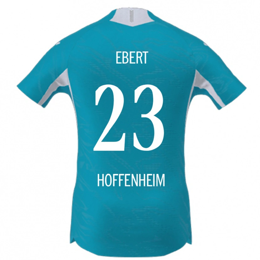 Danxen Dámské Darijo Ebert #23 Nebesky Modrá Daleko Hráčské Dresy 2025/26 Dres
