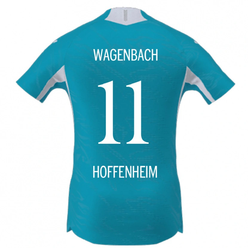 Danxen Dámské Lion Wagenbach #11 Nebesky Modrá Daleko Hráčské Dresy 2025/26 Dres