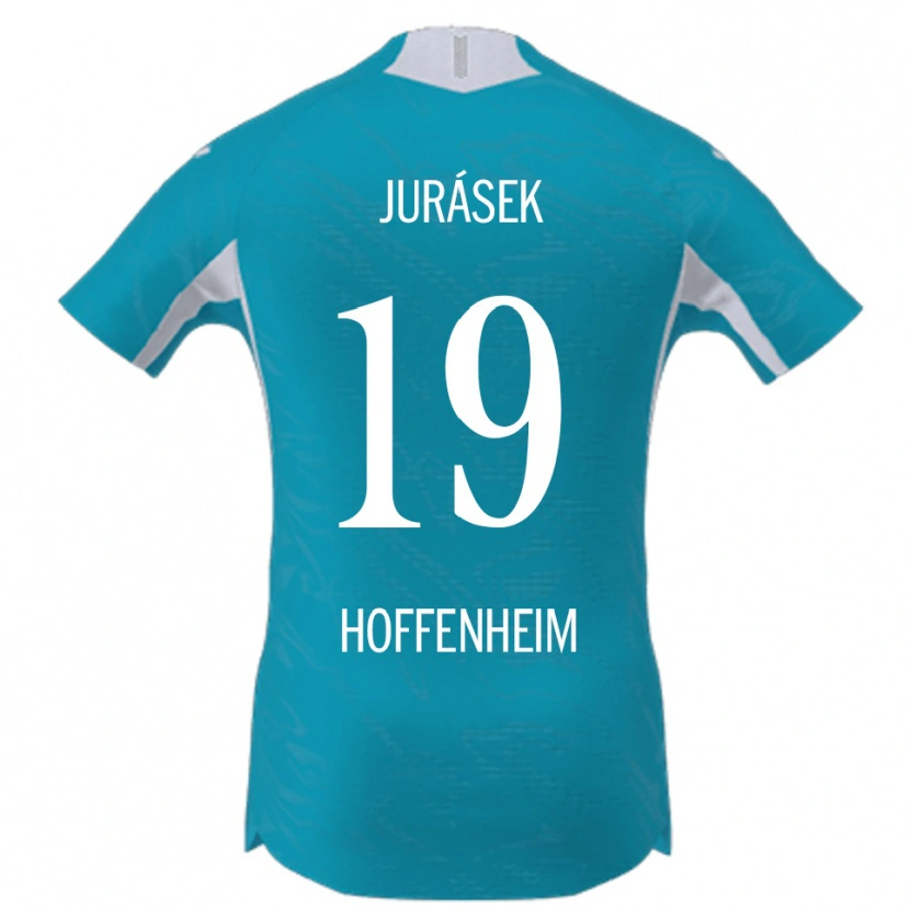 Danxen Dámské David Jurásek #19 Nebesky Modrá Daleko Hráčské Dresy 2025/26 Dres