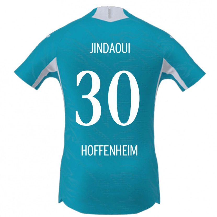 Danxen Dámské Nader Jindaoui #30 Nebesky Modrá Daleko Hráčské Dresy 2025/26 Dres