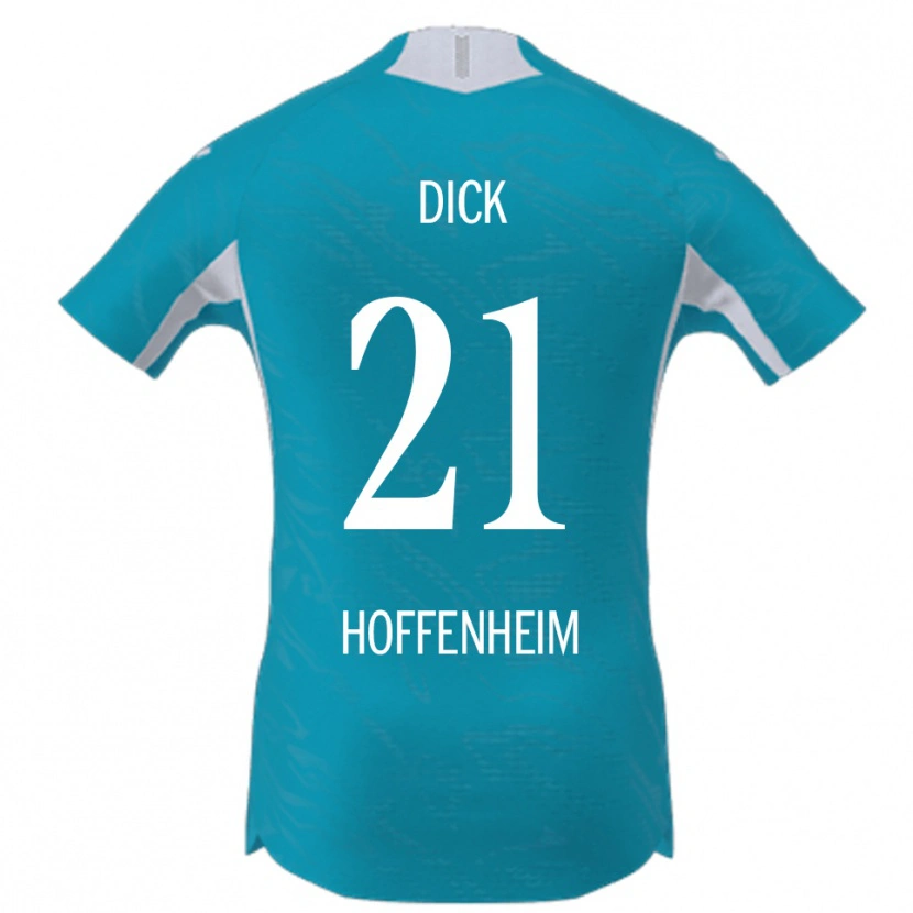 Danxen Dámské Laura Dick #21 Nebesky Modrá Daleko Hráčské Dresy 2025/26 Dres