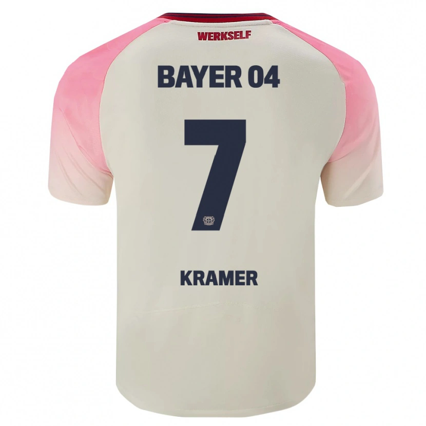 Danxen Dámské Cornelia Kramer #7 Růžová Špinavě Bílá Daleko Hráčské Dresy 2025/26 Dres