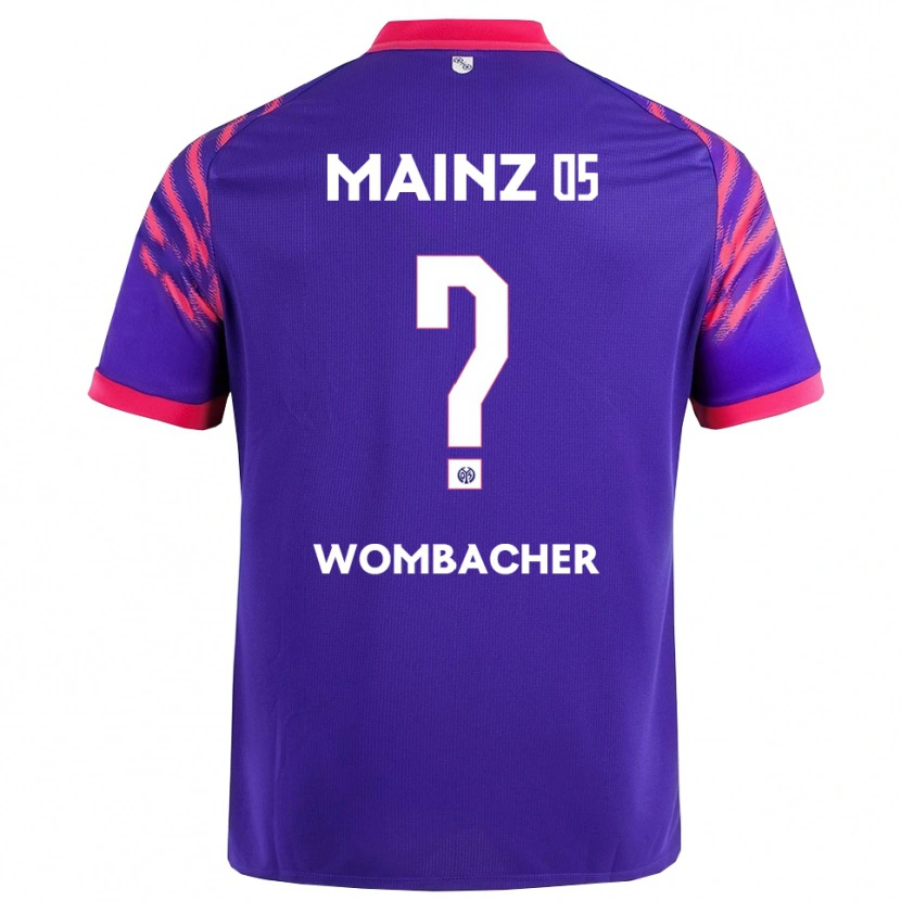 Danxen Dámské Fynn Wombacher #0 Námořnická Modř Růžová Daleko Hráčské Dresy 2025/26 Dres