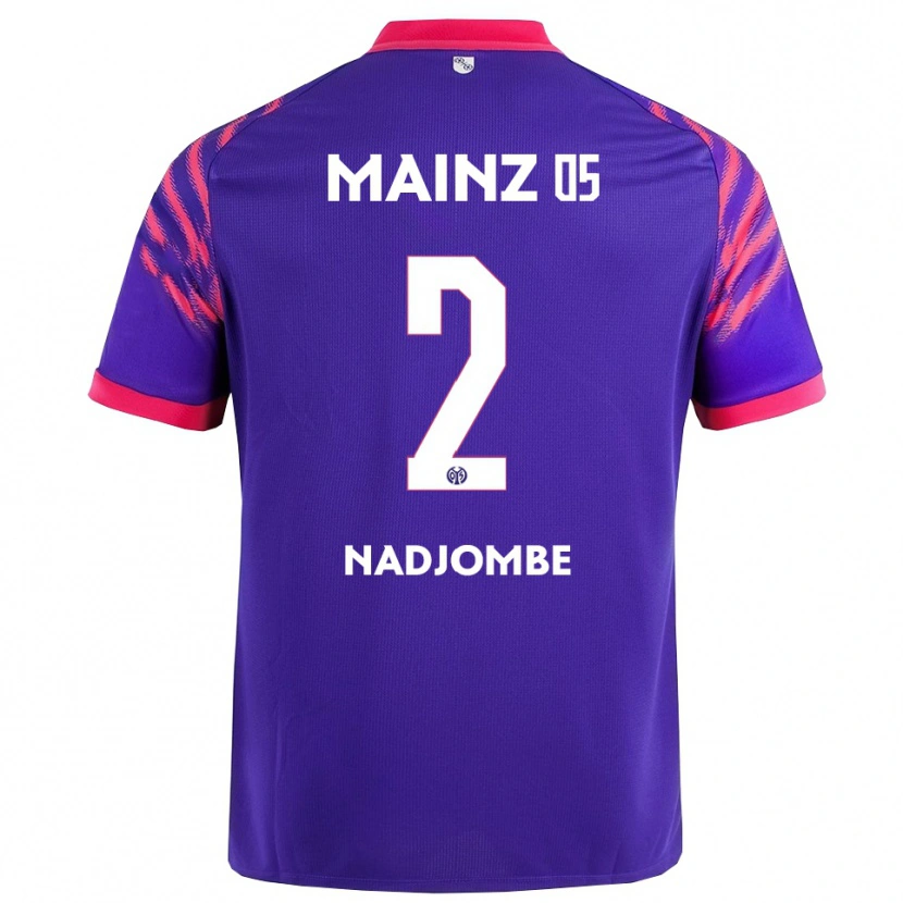 Danxen Dámské Jean-Marie Nadjombe #2 Námořnická Modř Růžová Daleko Hráčské Dresy 2025/26 Dres