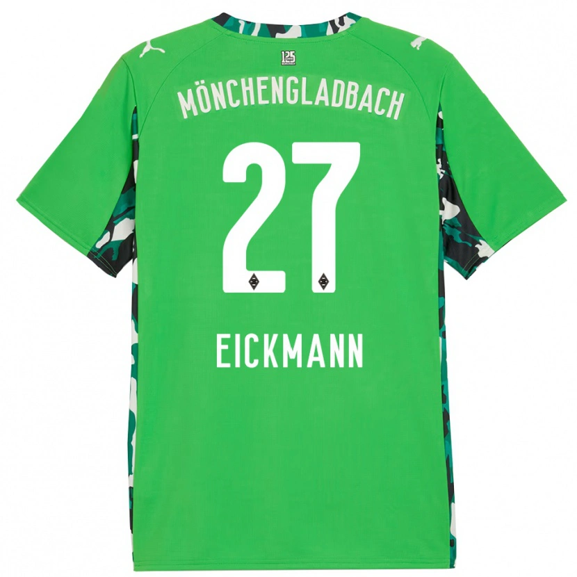 Danxen Dámské Mia Eickmann #27 Zelená Černá Daleko Hráčské Dresy 2025/26 Dres