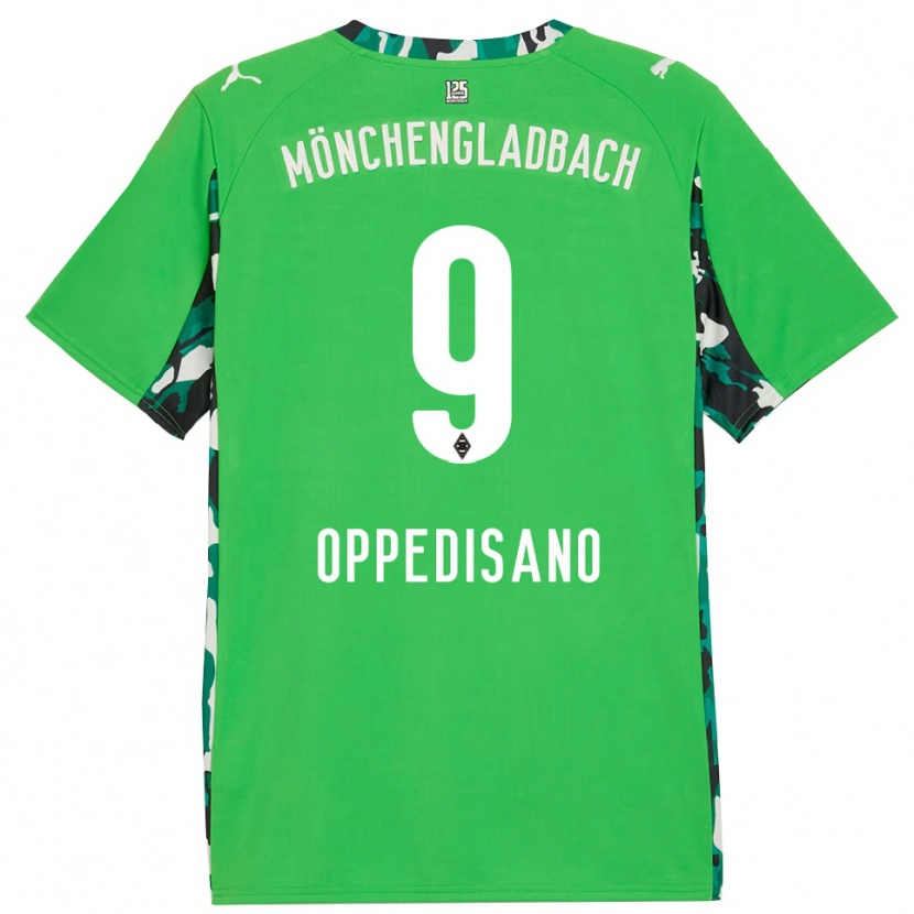 Danxen Dámské Valentina Oppedisano #9 Zelená Černá Daleko Hráčské Dresy 2025/26 Dres