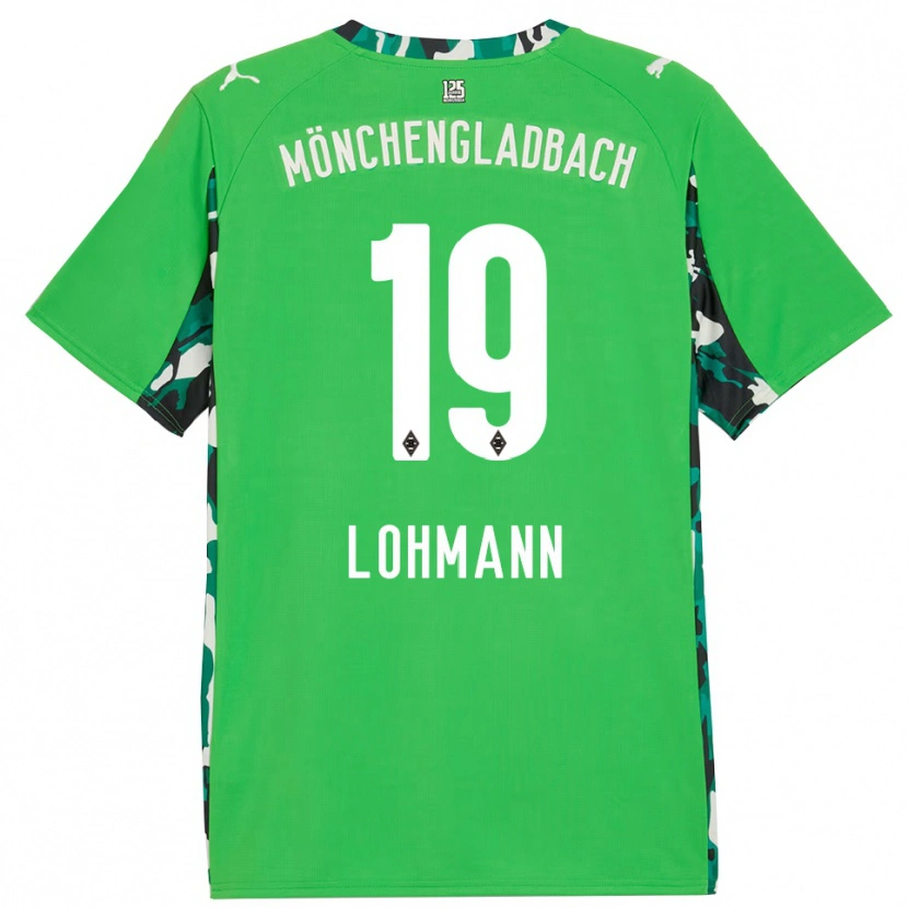 Danxen Dámské Mona Lohmann #19 Zelená Černá Daleko Hráčské Dresy 2025/26 Dres
