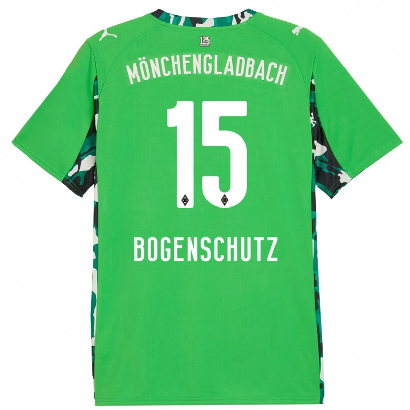 Danxen Dámské Kerstin Bogenschutz #15 Zelená Černá Daleko Hráčské Dresy 2025/26 Dres