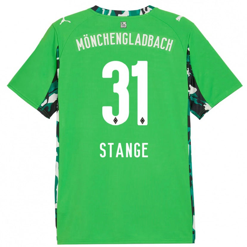 Danxen Dámské Veit Stange #31 Zelená Černá Daleko Hráčské Dresy 2025/26 Dres
