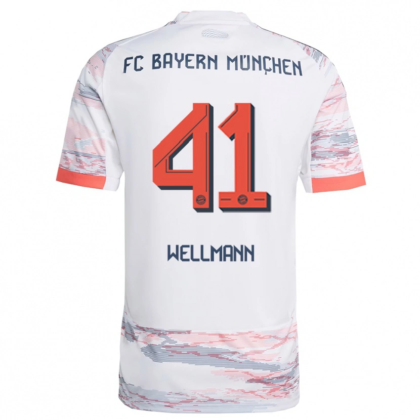 Danxen Dámské Anna Wellmann #41 Bílá Šedá Daleko Hráčské Dresy 2025/26 Dres