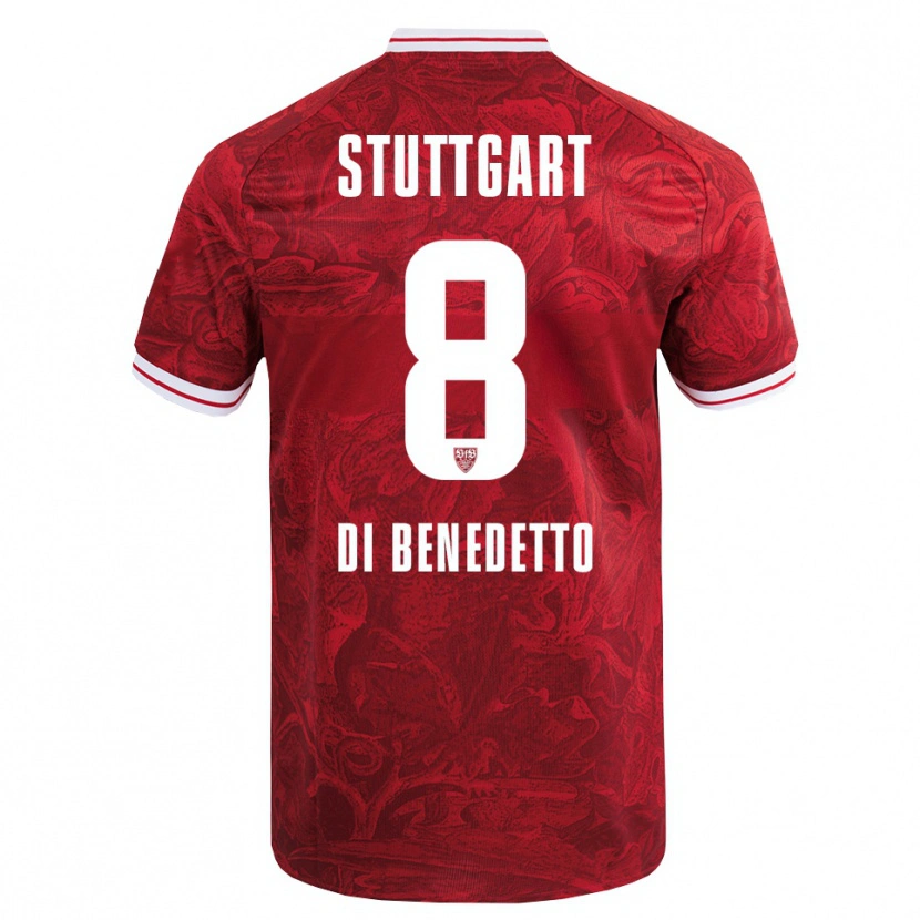 Danxen Dámské Samuele Di Benedetto #8 Červená Černá Daleko Hráčské Dresy 2025/26 Dres