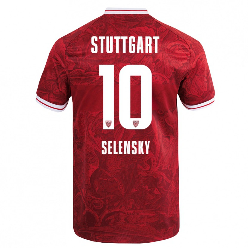 Danxen Dámské Anja Selensky #10 Červená Černá Daleko Hráčské Dresy 2025/26 Dres