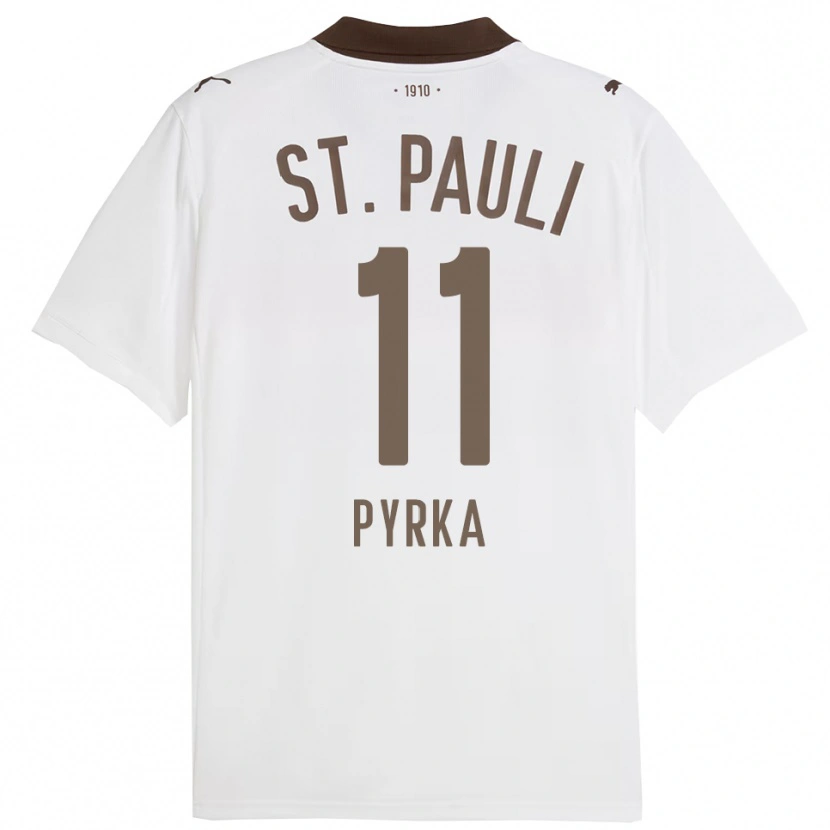 Danxen Dámské Arkadiusz Pyrka #11 Bílá Červená Daleko Hráčské Dresy 2025/26 Dres