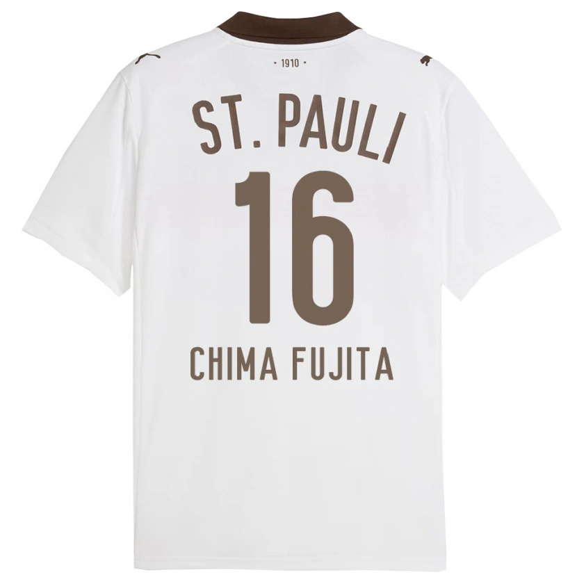 Danxen Dámské Joel Chima Fujita #16 Bílá Červená Daleko Hráčské Dresy 2025/26 Dres