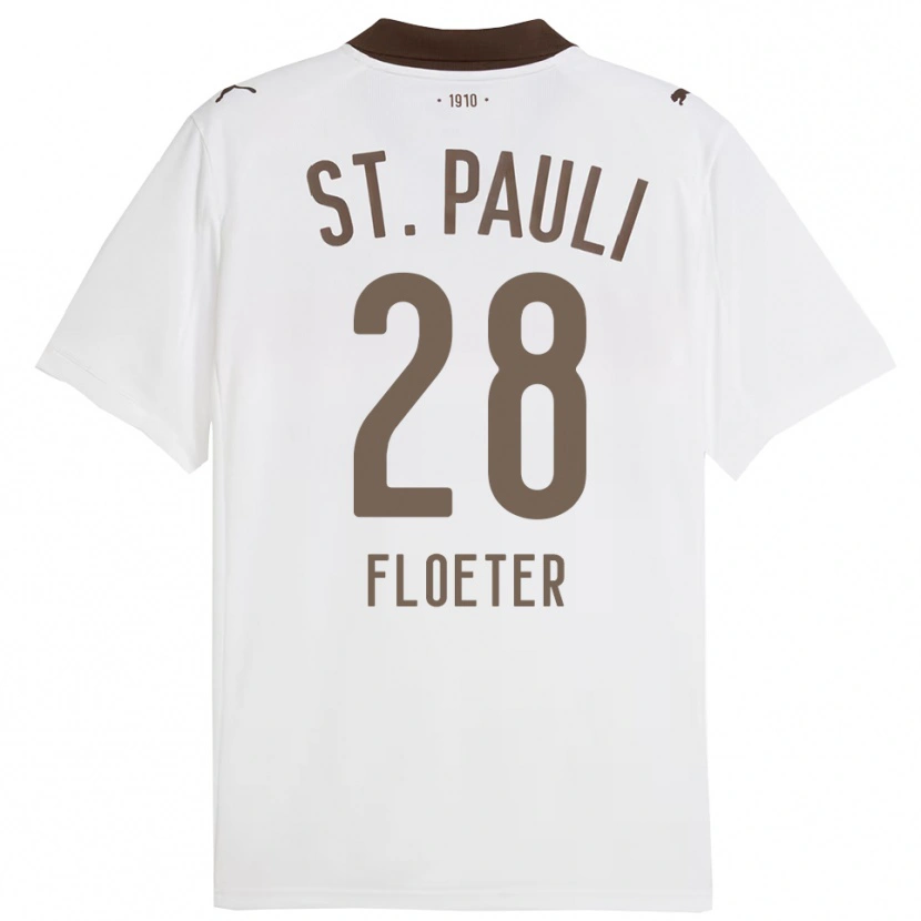 Danxen Dámské Joline Floeter #28 Bílá Červená Daleko Hráčské Dresy 2025/26 Dres