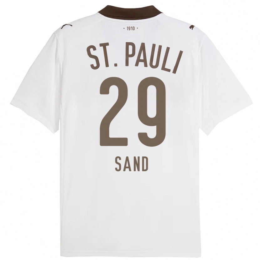 Danxen Dámské Christoffer Sand #29 Bílá Červená Daleko Hráčské Dresy 2025/26 Dres
