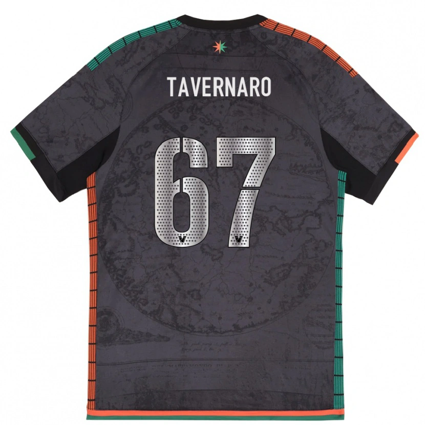 Danxen Dětské Federico Tavernaro #67 Tmavě Šedá Domů Hráčské Dresy 2025/26 Dres