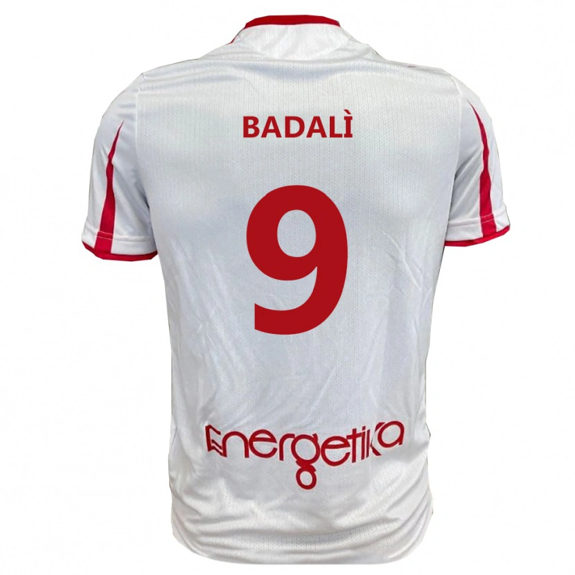 Danxen Dětské Ignazio Badalì #9 Bíločervená Domů Hráčské Dresy 2025/26 Dres