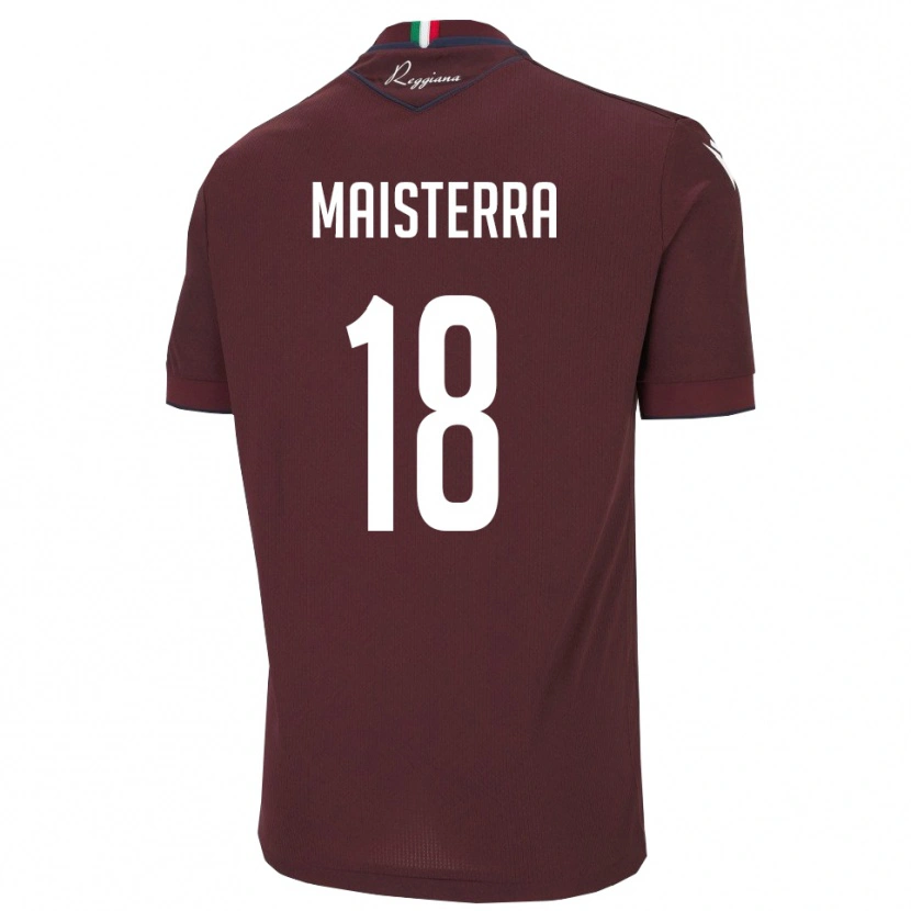 Danxen Dětské Roque Maisterra #18 Vínová Bílá Domů Hráčské Dresy 2025/26 Dres