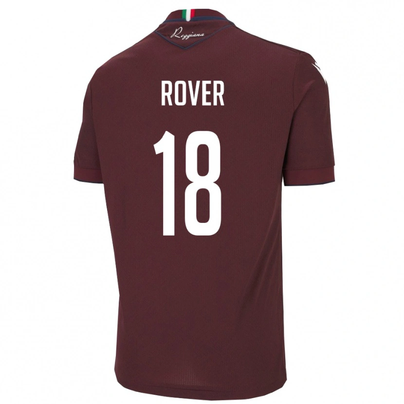 Danxen Dětské Matteo Rover #18 Vínová Bílá Domů Hráčské Dresy 2025/26 Dres