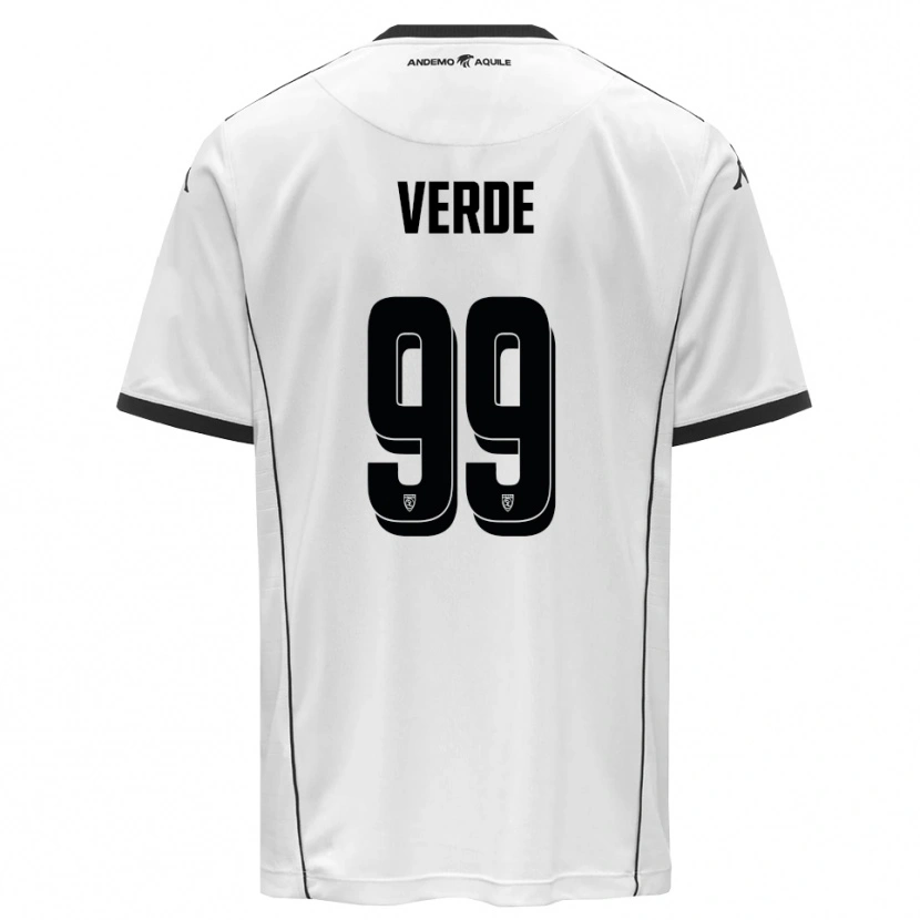 Danxen Dětské Daniele Verde #99 Bíločerná Domů Hráčské Dresy 2025/26 Dres