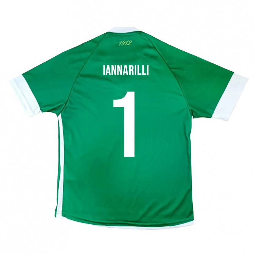 Danxen Dětské Antony Iannarilli #1 Zeleno-Bílá Domů Hráčské Dresy 2025/26 Dres