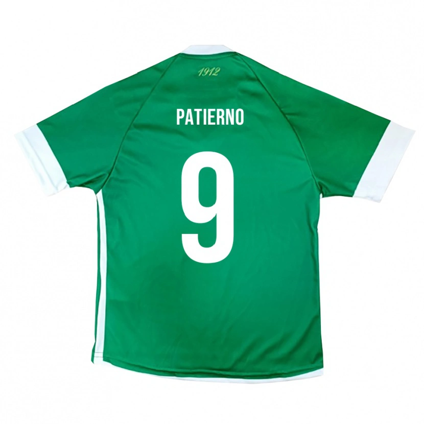 Danxen Dětské Cosimo Patierno #9 Zeleno-Bílá Domů Hráčské Dresy 2025/26 Dres